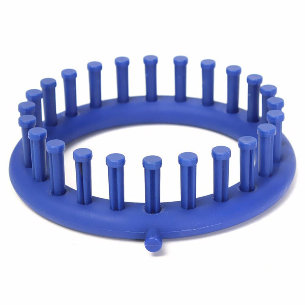 Tricô tear plástico tampa redonda ferramentas de tecelagem chapéu cachecol cachecol makeryarn agulha tear tricô crochê ferramentas de costura