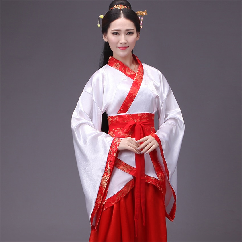 4 farbe Traditionelle Chinesische Kleidung Alte tanzen Kostüm Hanfu für Frauen Festival Outfit Frau Leistung Kostümich Kleid