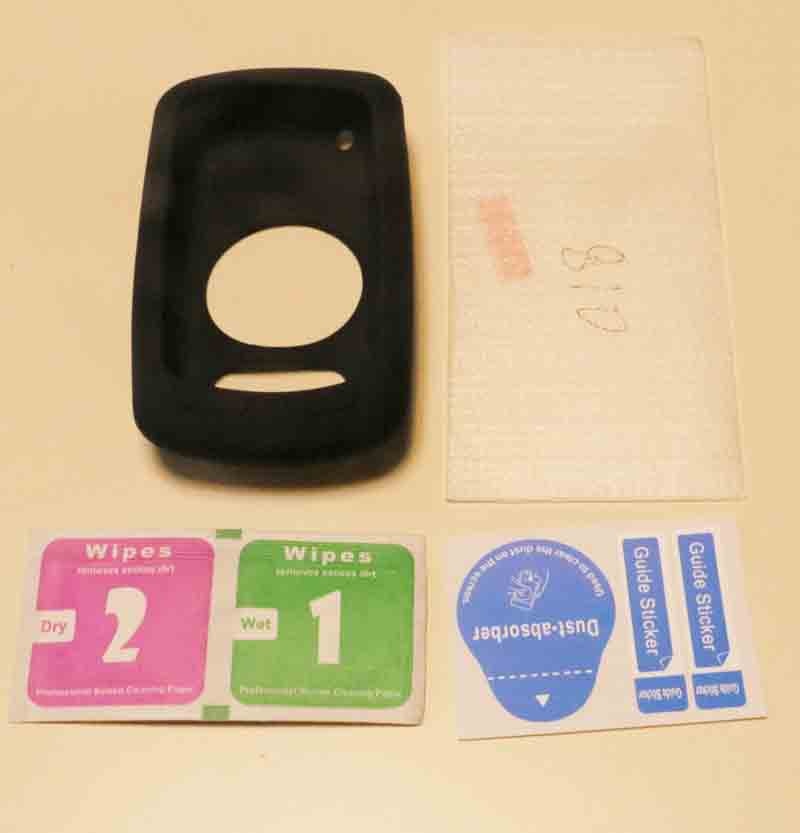 Funda protectora de goma de silicona para ordenador Edge 810, para ciclismo al aire libre, con película para pantalla templada, Protector barato para Garmin Edge 810