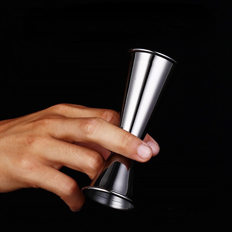 Bar de cóctel Jigger taza medidora japonesa de acero inoxidable Jigger Double Spirit barman 1oz/2oz