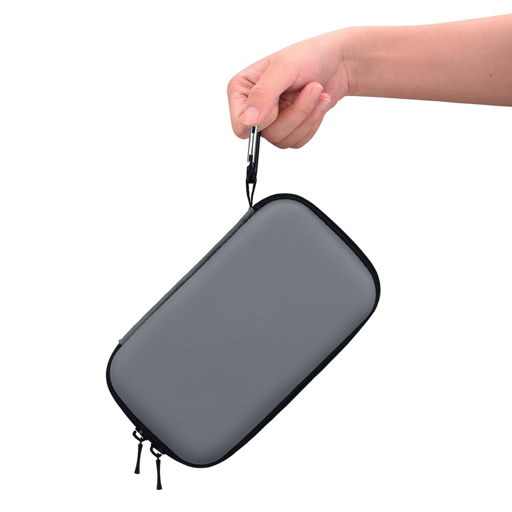 Eva-tragetasche mit karabiner für dji pocket 2 zubehör, tragbare schutzhülle für reisen