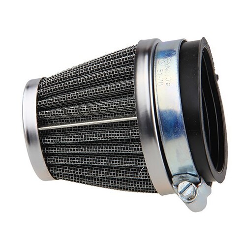 Motorsykkeltilbehør oval metallisk klemmefeste inntakstrakt luftfilter 35mm 39mm 42mm 48mm 50mm 52mm 60mm