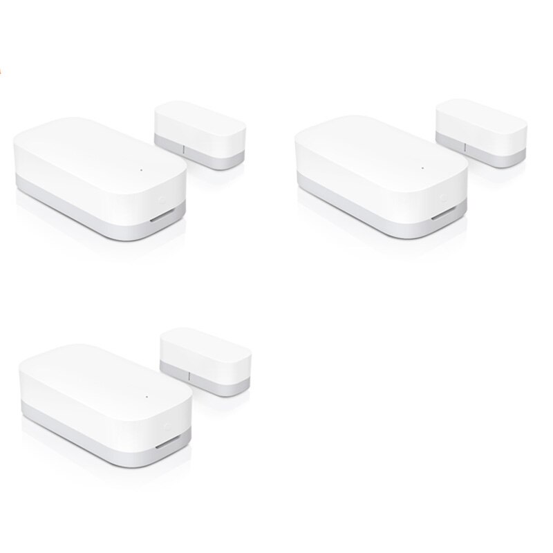 Aqara Door Window Sensor Zigbee Wireless Connection Smart Mini door sensor Work With Mi App for Android IOS Phone: 3pcs in Pack