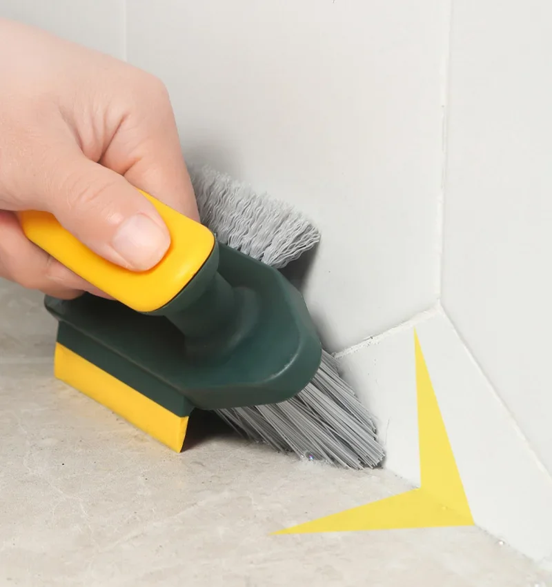 Strumenti per la pulizia Spazzola per pavimenti Cose utili per stuccatura domestica e forniture per il bagno Strumento per piastrelle in ceramica Vasca multifunzione 4 in 1