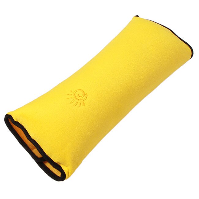 Zachte Comfotable Side Sleeper Kussen Veiligheid Beschermen Nek Schouderstuk Autogordel Kussen Voor Kinderen Volwassen Kussen 2022: Yellow