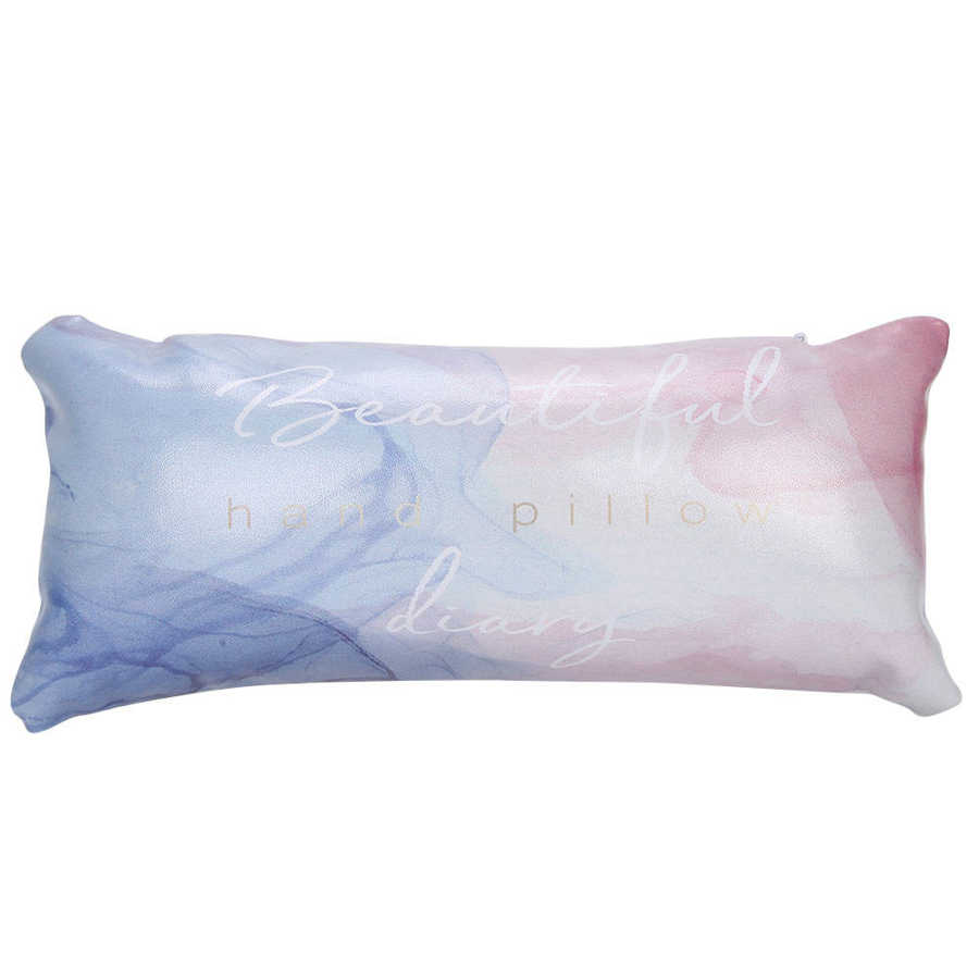 PU Leather Detachable Nail Art Pillow Washable Hand Pillow Cushion Manicure Hand Rest Cushion Waterproof Manicure Table Mat: 2