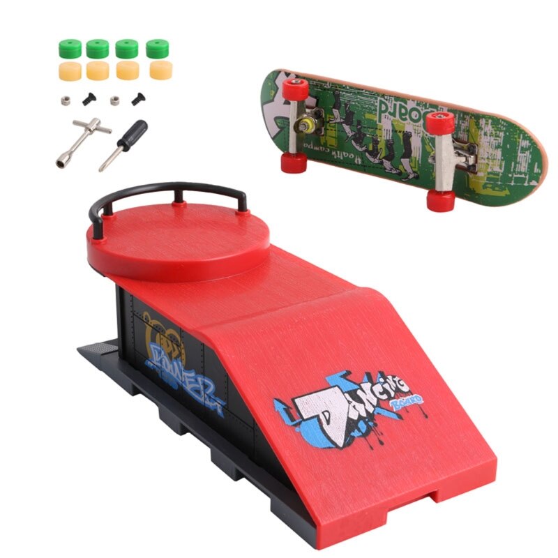 Skate park rampe deler for fingerbrett fingerbrett ultimate parker