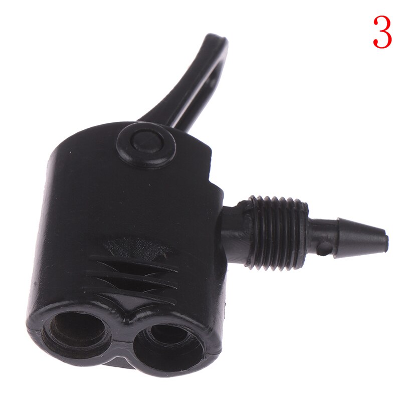 Fietspomp Nozzle Slang Adapter Dubbele Hoofd Pompe Grandado