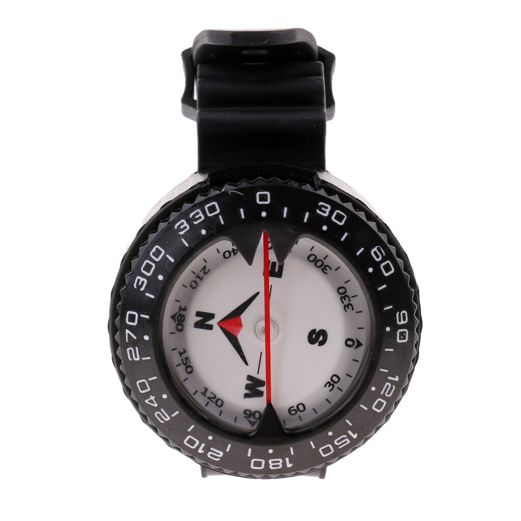 Brújula de muñeca para buceo, brazalete para buceo, esfera Norte y