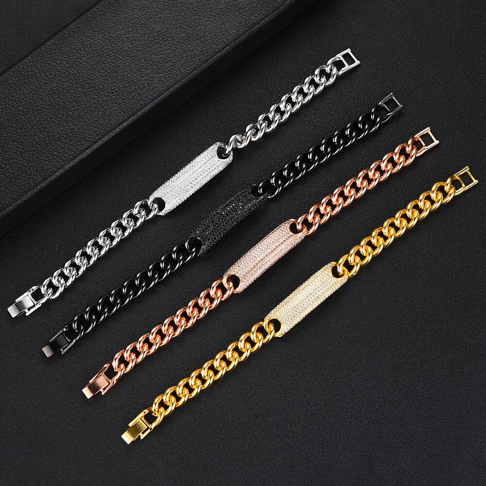 GODKI Trendy Link Chain Bracelet - Geometric Charm - Women's Bohemian Beach Jewelry