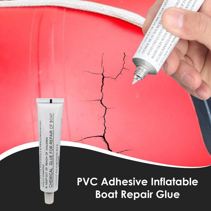 30ml PVC Inflatable Glue Tape Repair Patch Glue Kit Adhesive For Swimming Air Bed Pools Repairing Boat Inflatable Toy Spa Kayak
