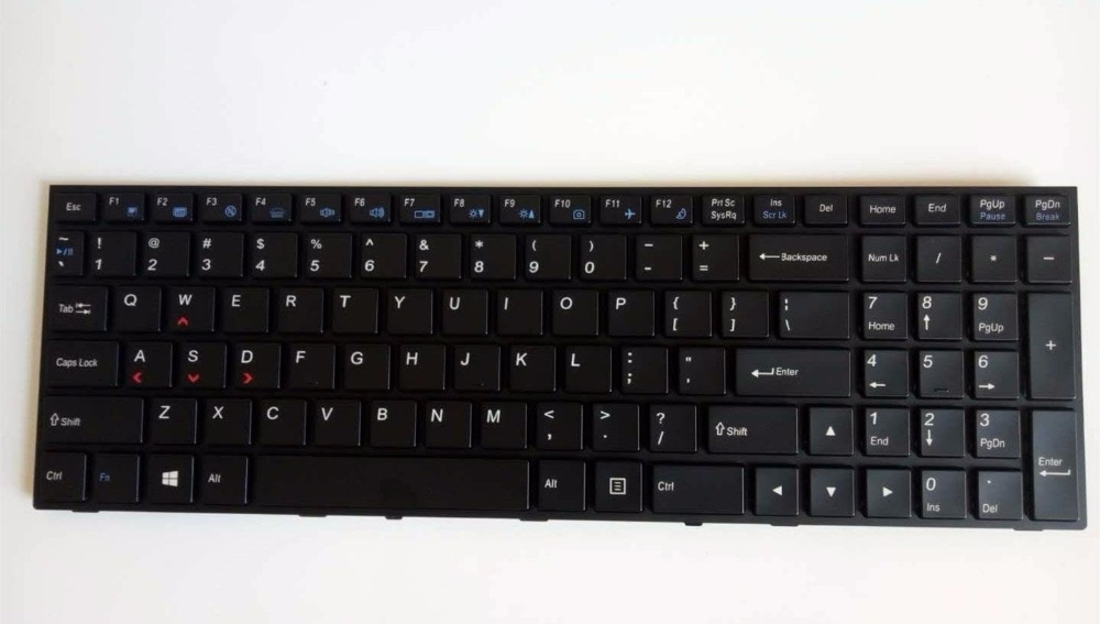 Voor Clevo P651 P651SE P655 P671 P655SE P671SG P650HP3 P650 P670RE3 P670RG P650RE3 P650RE6 Toetsenbord Us Backlit Frame