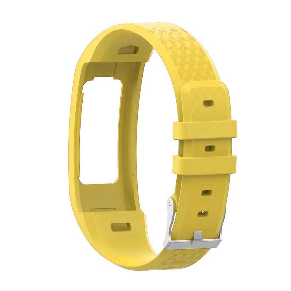 Breathable L Size Silicone Wrist Strap Replacement Watch Band For Garmin Vivofit 1/Vivofit 2 For Waterproof Outdoor Bracelet: 05 yellow