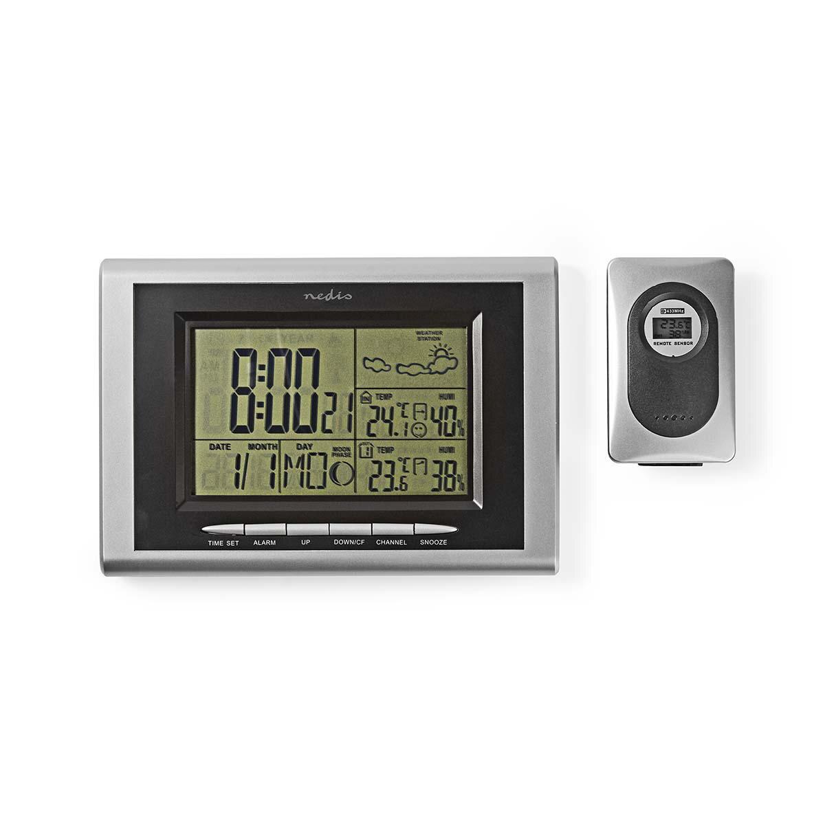 Nedis Weerstation | Hygrometer | Datum/Tijd | NE550694758 Outdoor Unit