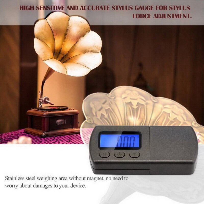 Mini plaque tournante numérique stylet Force échelle jauge Led Dzr bras charge mètre Vesion pour Phono Portable balance numérique