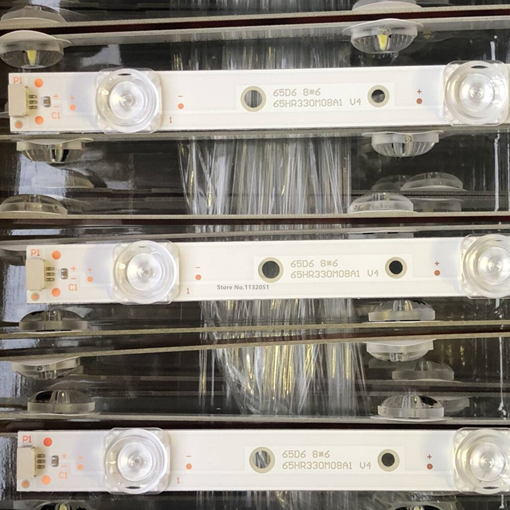 Led baggrundsbelysning strip 8 lampe til tcl 65 "tv jl .d65081330-365as- m_v 03 65 s 421 lcaa 4c-lb6508-pf02j 65 s 421 65 s 425 taca 65 s 4 leaa 65 s 425