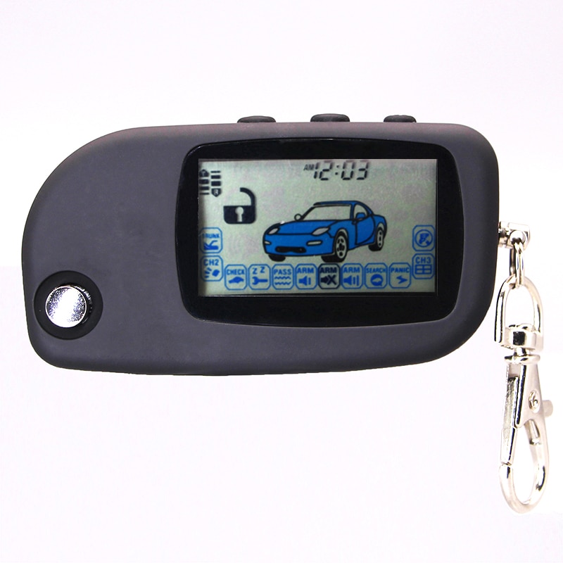 Neue Russische FX-8 lcd Anzeige für KGB fx8 lcd Farn zwei-wege Auto alarmanlage mit kippen schlüssel FX 8 Anti-Diebstahl Gerät Zwei-Weg