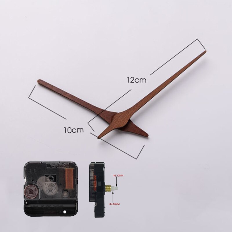 Hanging DIY Quartz Watch Silent Wall Clock Movement Quartz Repair Movement Clock Mechanism Parts часовой механизм 12inch