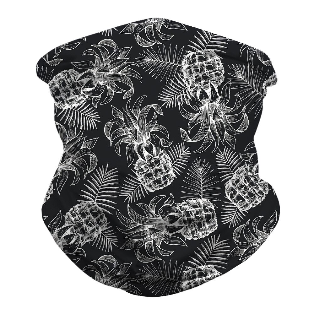 Utomhus sport halva ansiktet täcka balaclava halsduk 3d blommor sömlös bandana hals damask hårband vandring ring halsdukar huvuddukar: Bxha 121