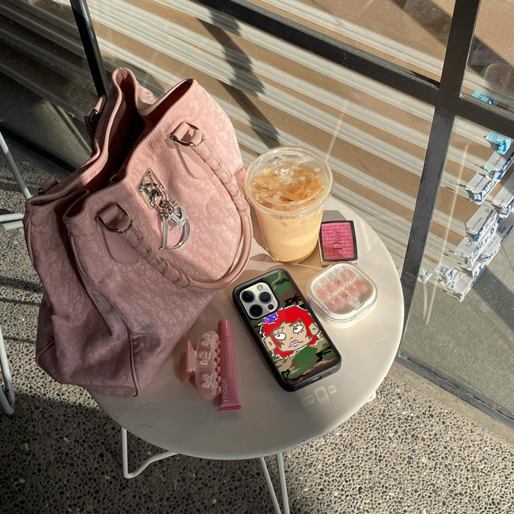 Enya Umanzor Phone Case For IPhone 11 12 13 14 15 Plus Pro Max Mirror Acrylic PC TPU Cover