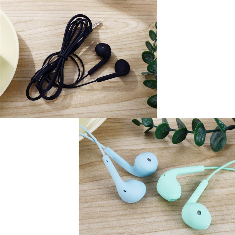 Sport Earphone Wired Super Bass 3.5mm Earphone Earbud with Built-in Microphone Hands Free