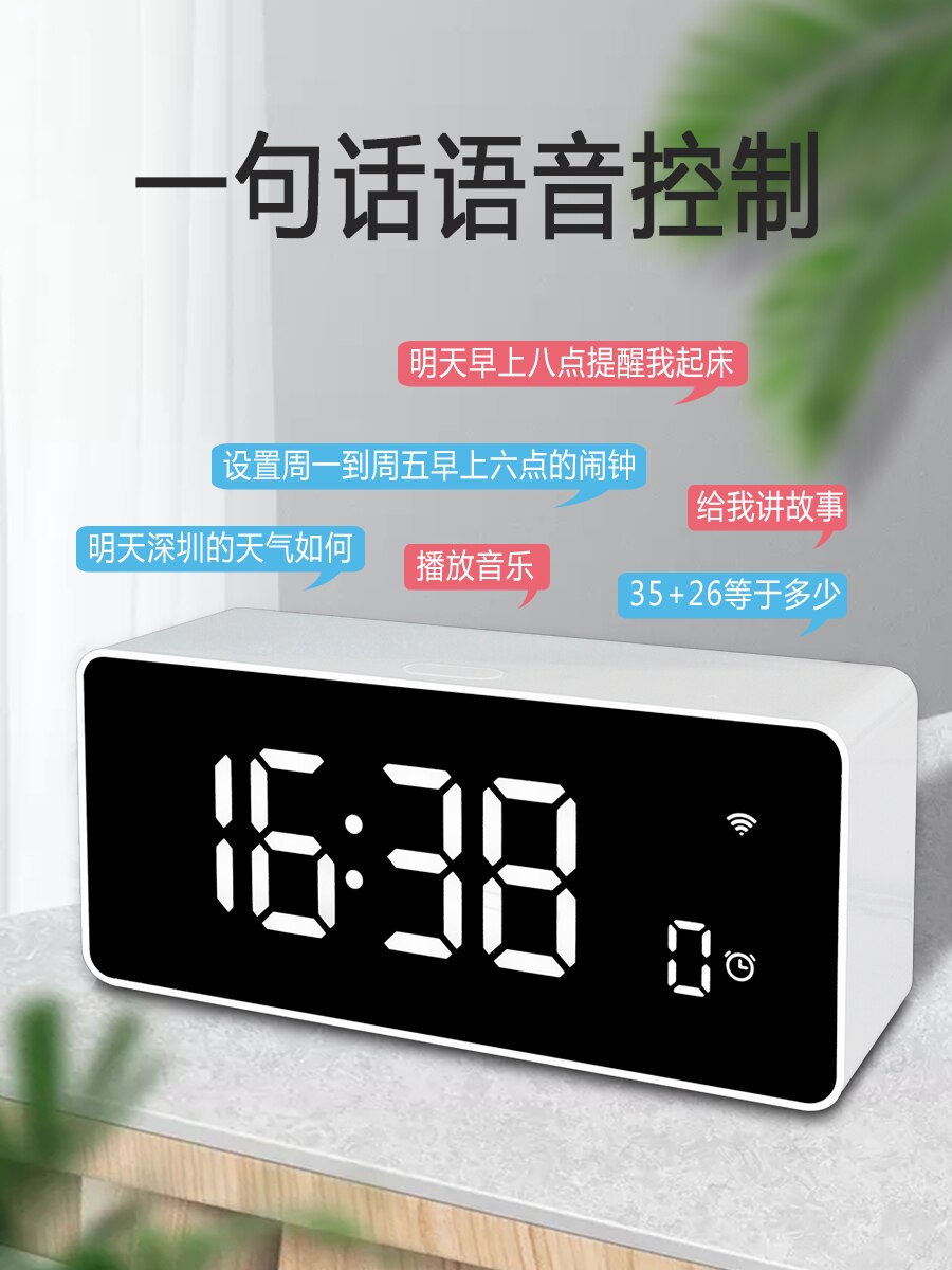 Kantoor Elektronische Grote Digitale Klok Alarm Tafel Badkamer Horloge Klok Voor Home Digitale Zegar Biurkowy Digitale Klok BA60JX