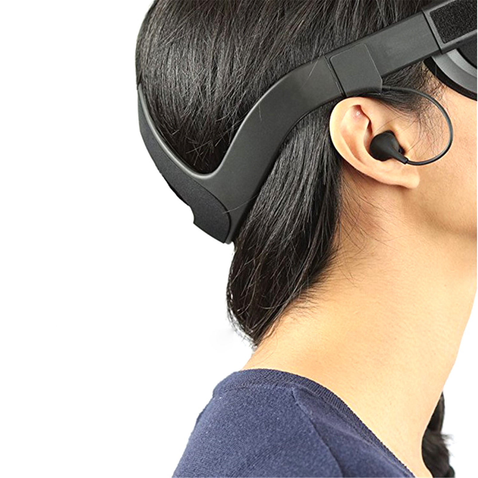 1 paire d'écouteurs pour casque Oculus Rift VR, accessoires, remplacement, isolation du bruit, écouteurs intra-auriculaires pour casque Oculus Rift CV1