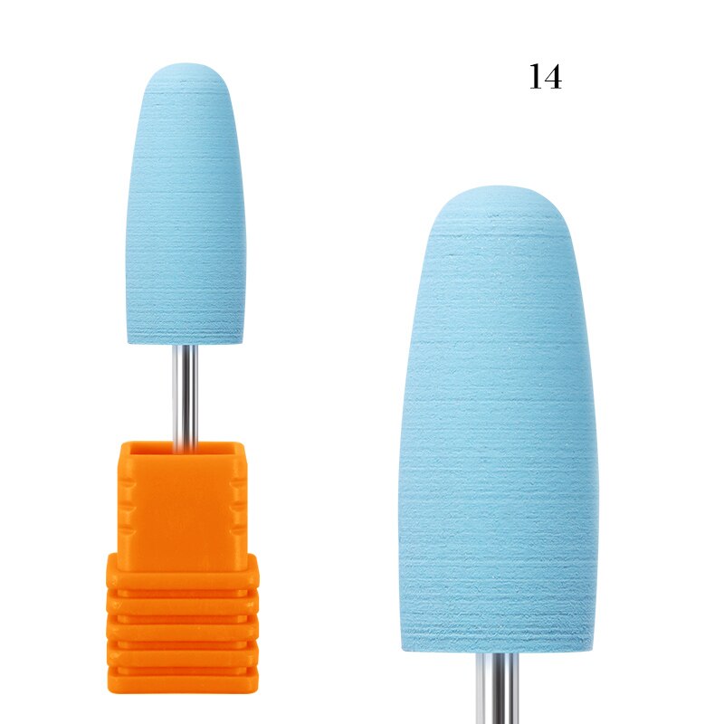 Brocas para uñas amoladora de silicona para esmalte de uñas cortador rotatorio de cutícula para manicura herramientas eléctricas Accesorios: VQ04305