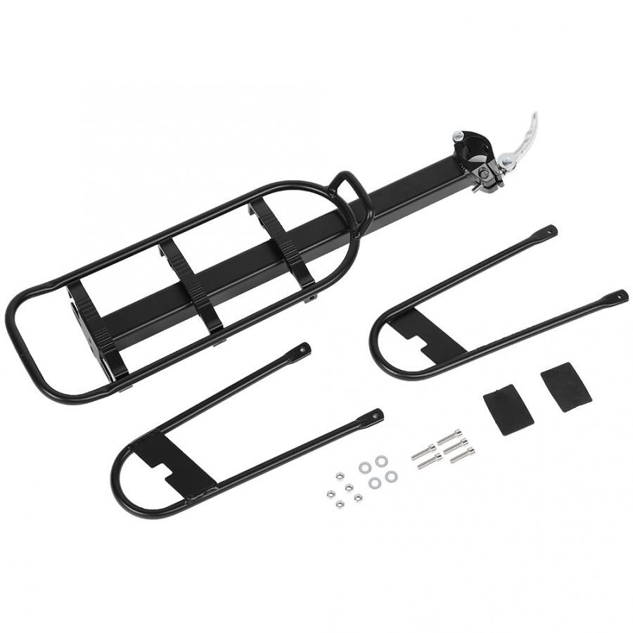 Bike Cargo Rack 20KG Bicycle Quick Release Luggage Cargo Seat Post Pannier Carrier Rear Rack Bike Rear Seat Luggage Shelf Rack