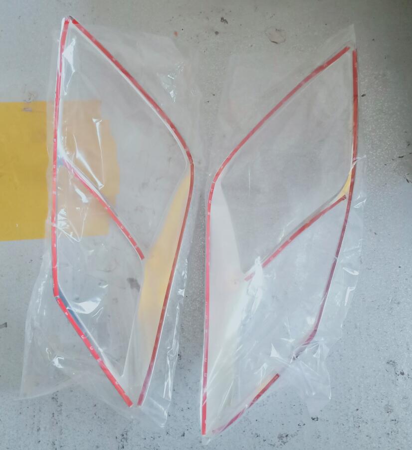 abs car headlight frame chrome trims for TOYOTA prius 20