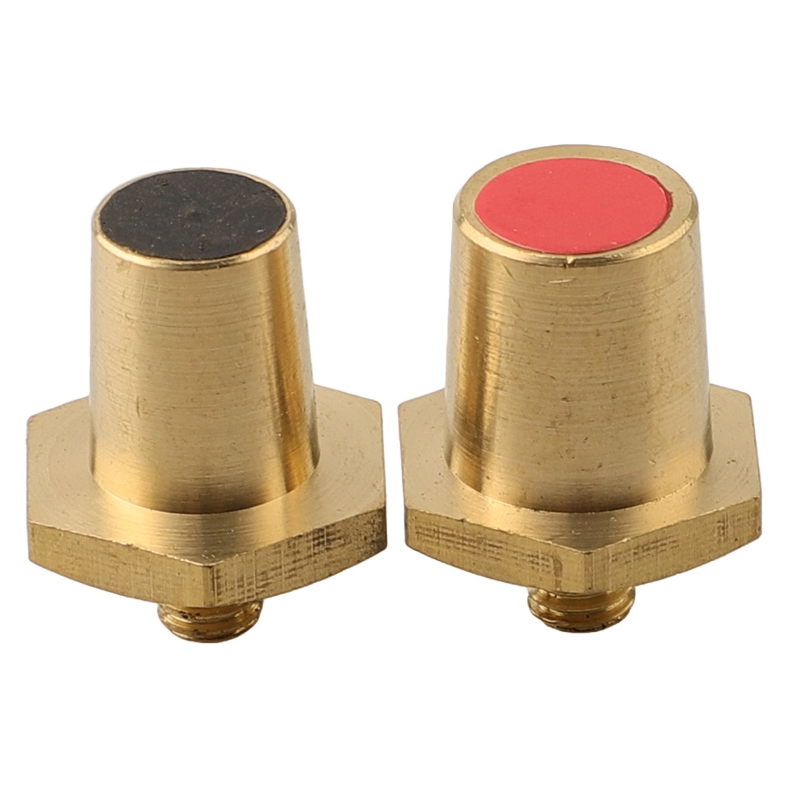 2pcs M6 Battery Terminal Adapter Brass Battery Pole For Lithium Car Batteries M6 Lithium Car Replacement Accessories
