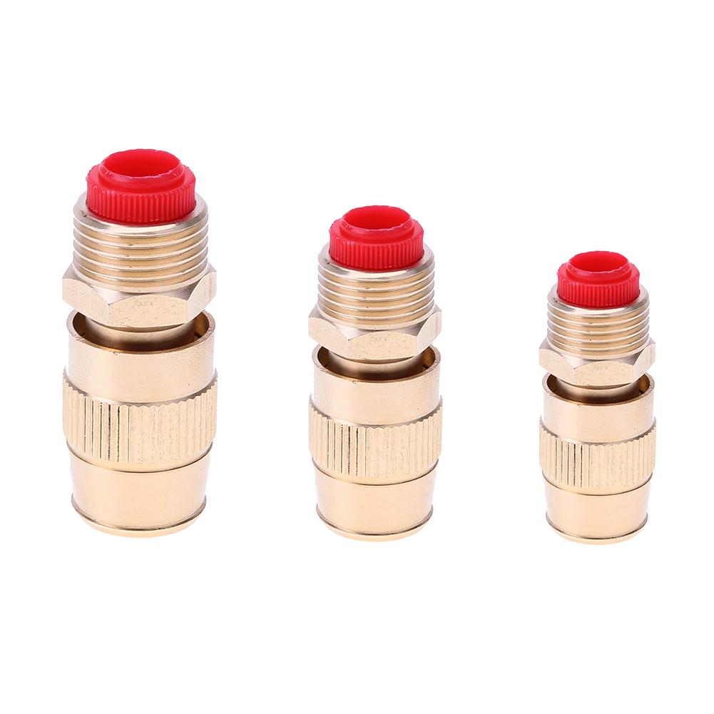 1/2Inch Water Sproeikop Tuin Sprinkler Accessoires Verstelbare Waterstroom Messing Spray Misting Mondstuk Tuin Besproeien Tool