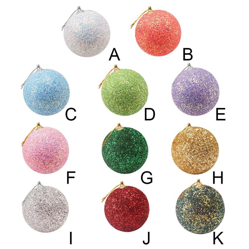 5 stücke Kugeln Gold Silber Kugeln Für Weihnachten Heimat Party Strass funkeln Weihnachten Baum 8CM Ball Hochzeiten Ornament