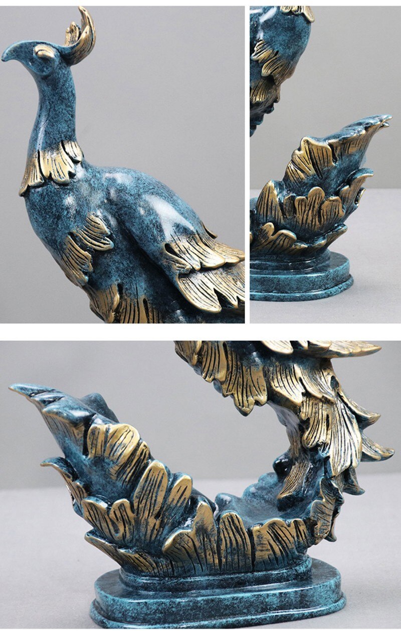 Bleu doré Cygne Vin Porte-Bouteille Champagne Cocktail Support D'étagère De Barre de Stockage De Bière Potable Ornement Artisanat Accessoires