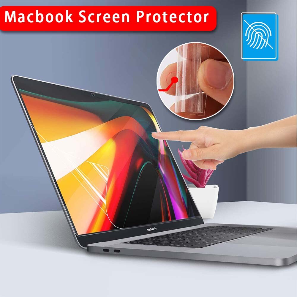Scherm Beschermende Film Voor Apple Macbook Pro 16 Inch A2141 Transparant Anti-Glare Laptop Screen Protector