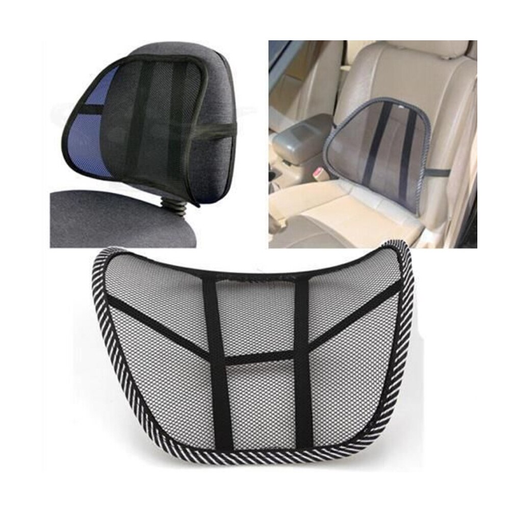 Suporte de Cintura do carro Almofada Lombar Malha Ventile Verão Suporte Multi-Propósito Travesseiro Almofada Do Encosto Apoio Lombar Para O Office Car