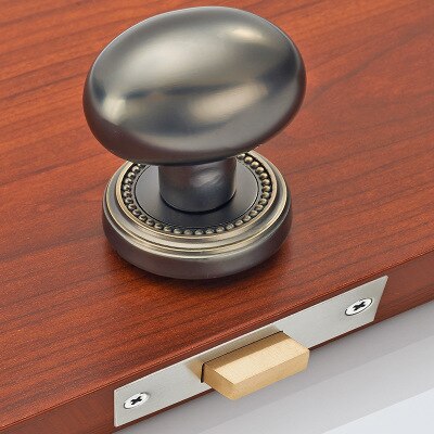 Bellissime serrature invisibili, forma di uovo di anatra, 4 colori, maniglia invisibile sullo sfondo, installata su un lato della porta, senza chiave, serratura