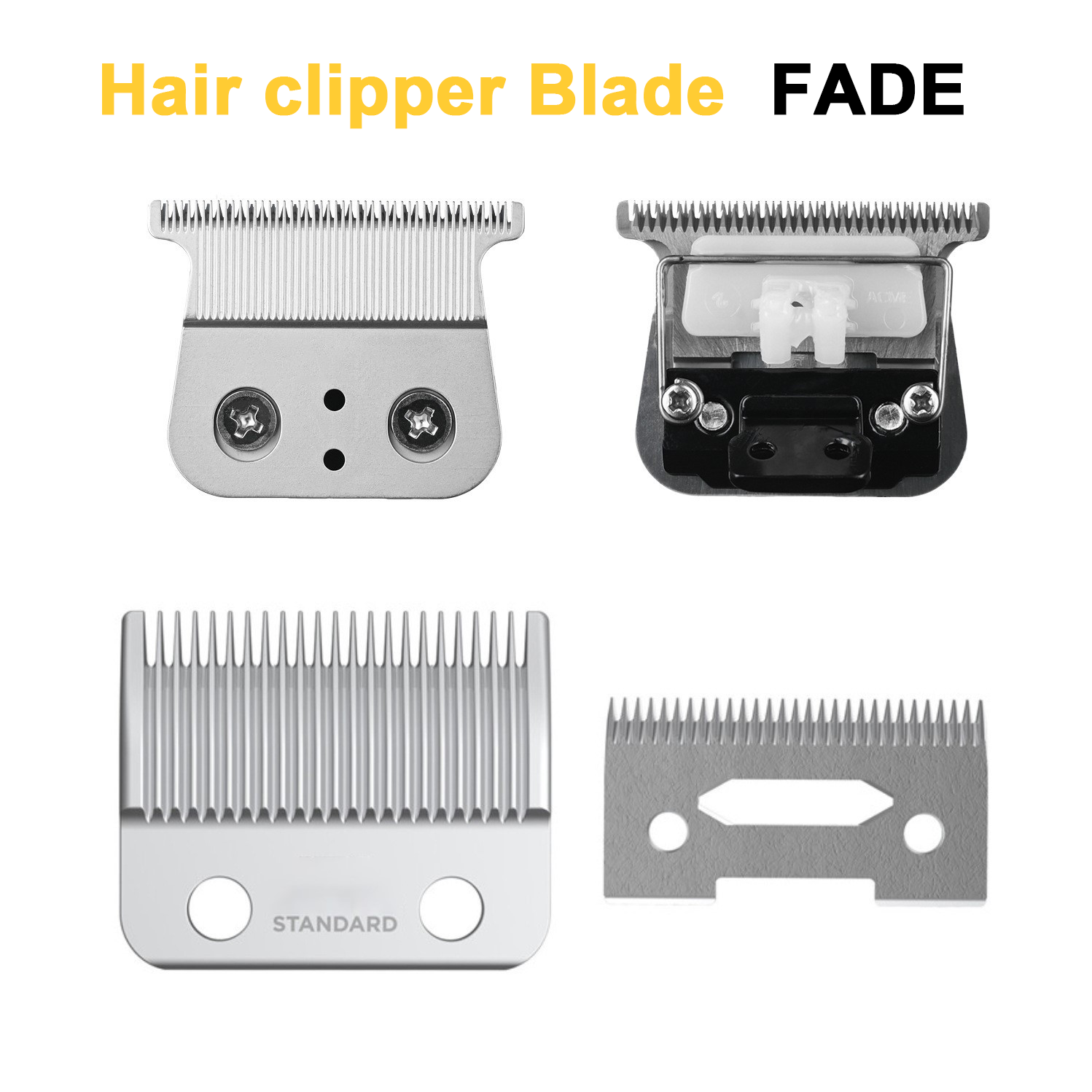 Compatibel met JRL 2020C/2020T Tondeuse Trimmer Originele Vervanging Titanium Legering Mes Efficiënte snijprestaties