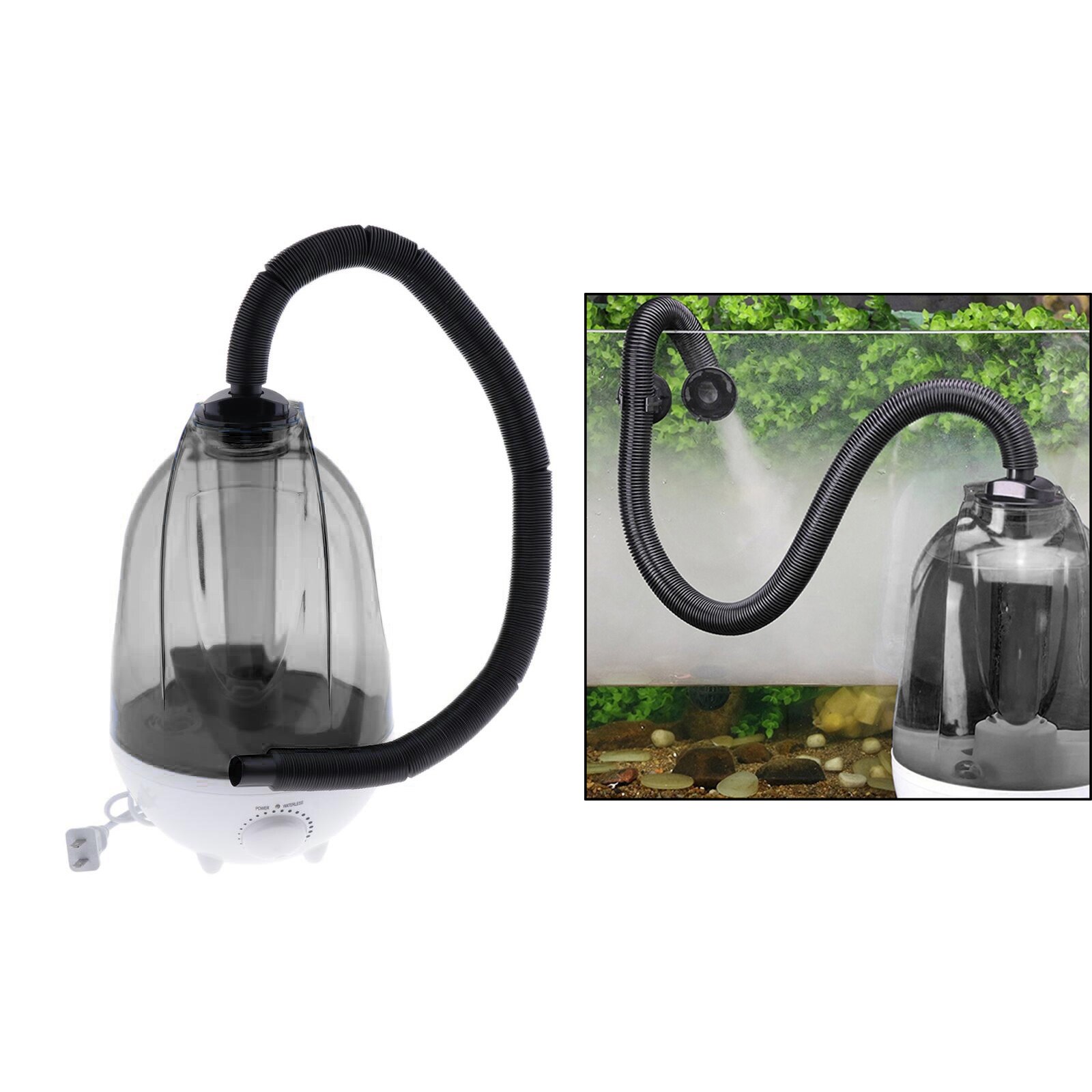 1Set Reptiel Fogger Terraria Luchtbevochtiger Mist Machine Mister 4L Voor Paludarium/Vivarium/Reptielen/Amfibieën