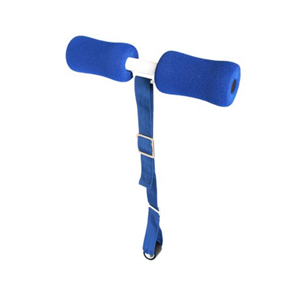 Barra de sentadillas para puerta, accesorio con ancla de puerta desmontable, acolchado, ayuda para abdominales y abdominales, herramientas de ejercicio, 5 colores: Azul