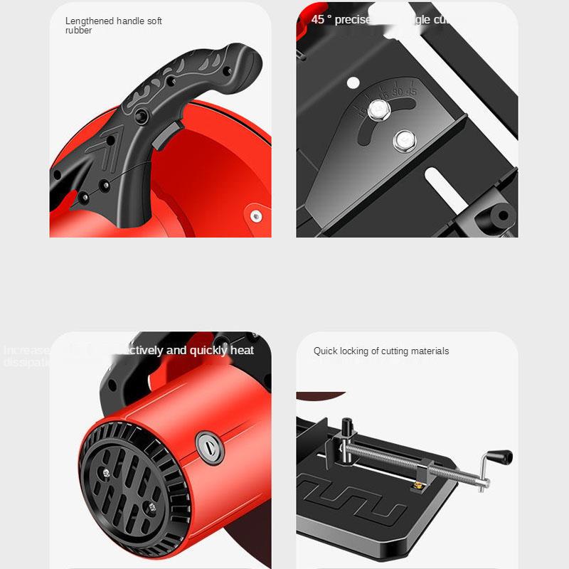 980W Electric Circular Saw,Multifunctional Cutting Machine, Tile, stone, wood, slotting and cutting machine