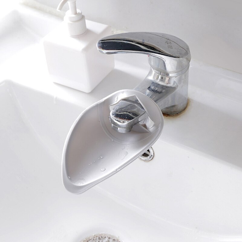 1PC dzieci guma kuchnia maluch woda zasięg kran silikonowy łazienka Accessorie przedłużacz robić kranu mycie rąk artykuły domowe