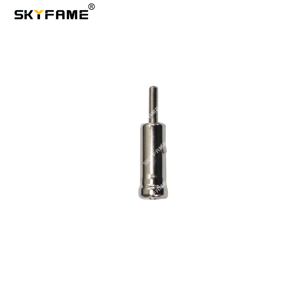 SKYFAME Car Radio FM AM Antenna Converter Adapter Extended Line Plug For Car Playe DVD Android Multimedia Navigation: Red