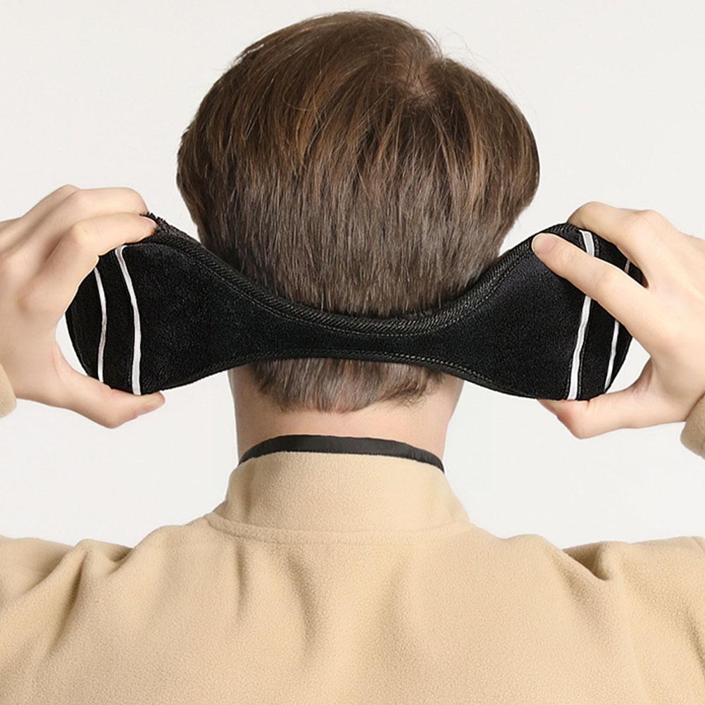 1PCS Black/Coffee/Gray/Navy Blue Earmuff Unisex Earmuff Muff Ear Wrap Band Accessories Ear Earlap Warmer Apparel Winter Gif I4R7