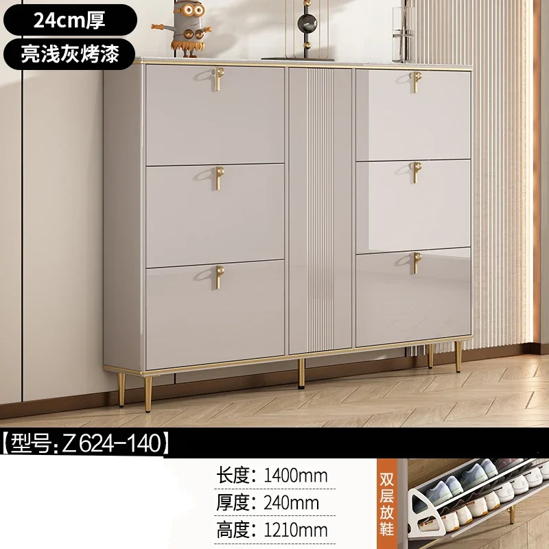 Rom skoskap organizer tre smal oppbevaring skohylle plassbesparende display arredamento bibliotekmøbler