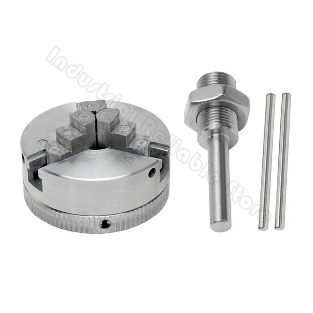 Z011 Mini Drill Chuck Zinc Alloy Manual Self-Centering Metal 3-Jaw 4 Jaw Lathe Chuck With 2 Chuck Key For CNC Lathe Machine Tool: Type  B