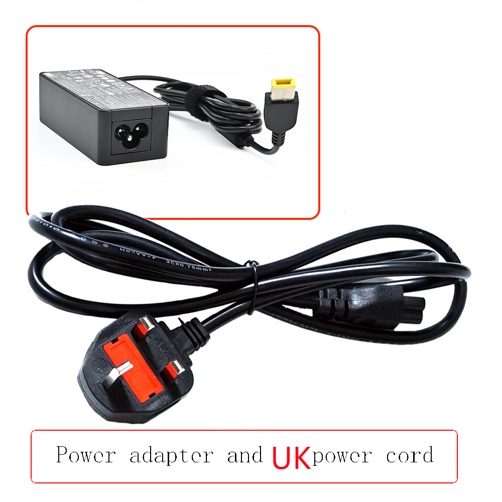 Chargeur adaptateur secteur pour ordinateur portable Lenovo, ThinkSub, ADLX45NLC3, ADLX45NDC3A, ADLX45NCC3A, 0C19880, 59370508, ADLX45NLC3A, 20V, 2,25 A, 45W: YELLOW