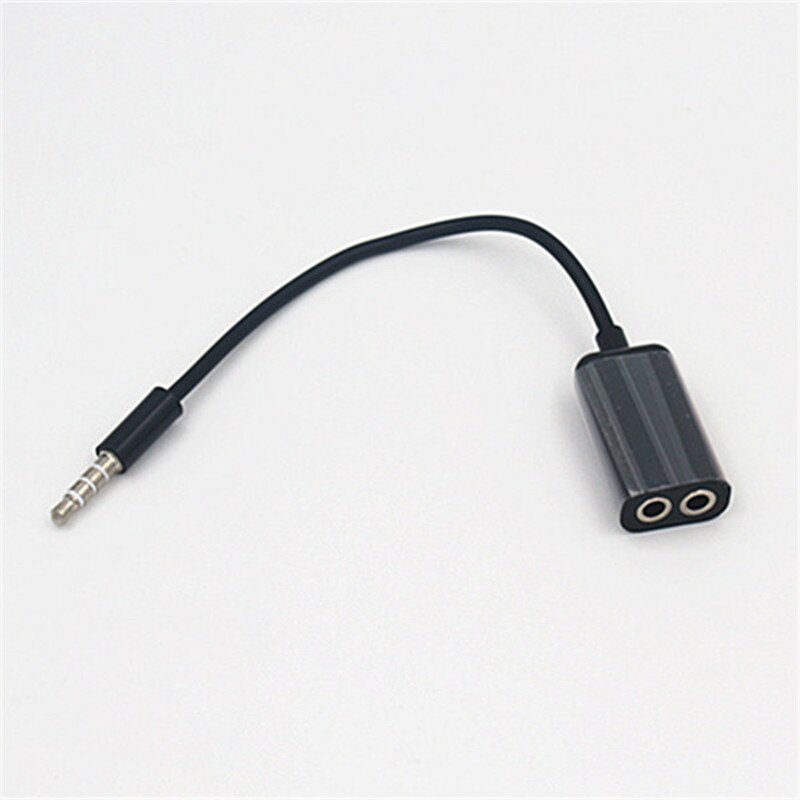 Universal 3.5mm 1 Male To 2 Dual Female Jack Audio Headphone Splitter Cable for IPhone Cabo Auxiliar Auxiliary Wire For Music