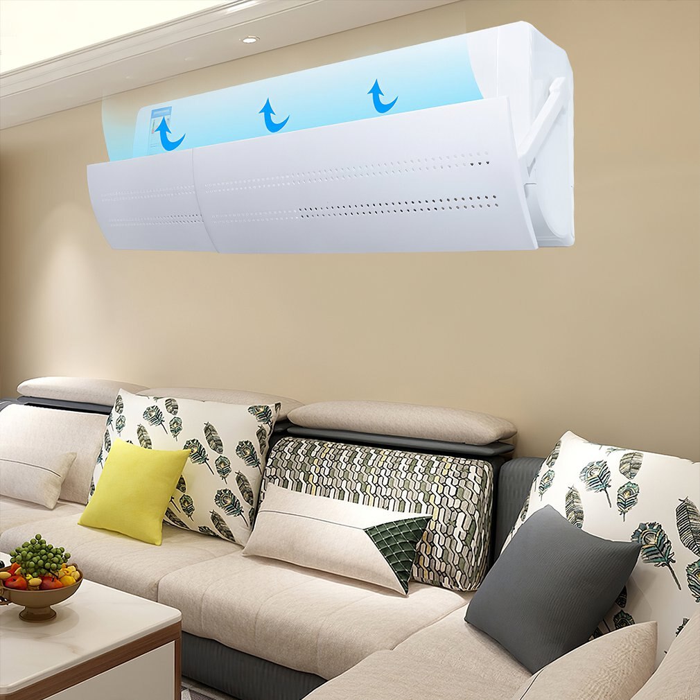 Klimatyzator wysuwana szyba przednia, aby zapobiec bezpośrednim dmuchaniu osłona przegrody klimatyzacji