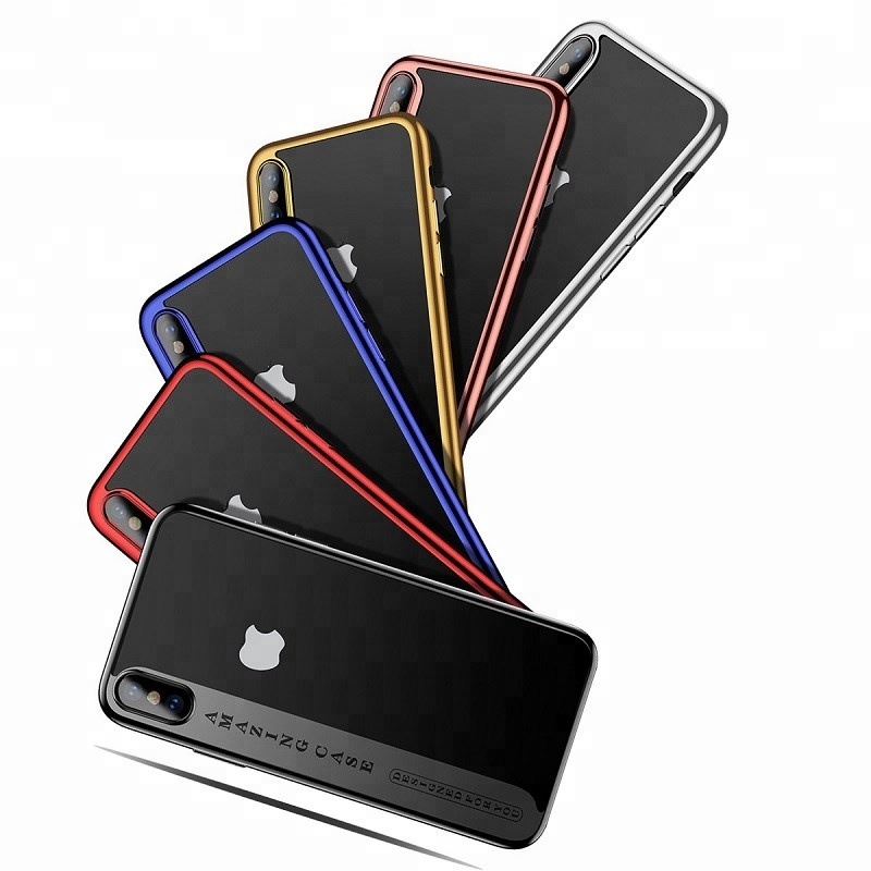 Transparant Clear Zachte TPU Shockproof Mobiele Telefoon Cover Voor iPhone Xs Max Case